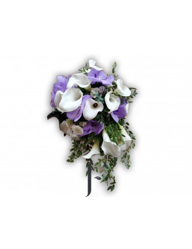 Orguideas bride bouquet
