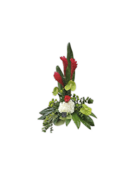 Exotisches Blumen-Mittelstück