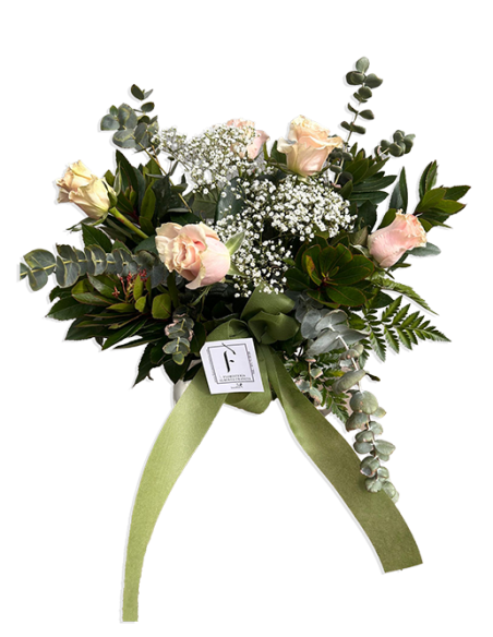 Ramo de rosas Blancas